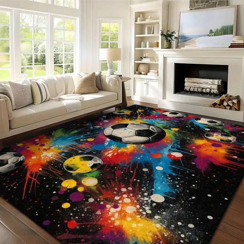 Outdoor Sport Background - Tapete Colorido com Estampa de Grafite