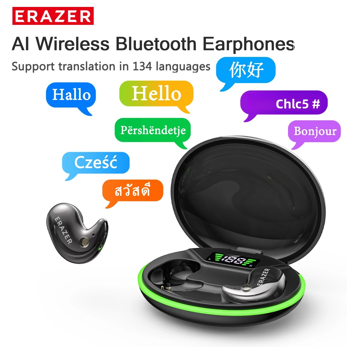 Outdoor Sport Games - Fones de Ouvido Bluetooth Intra-auriculares EARZER