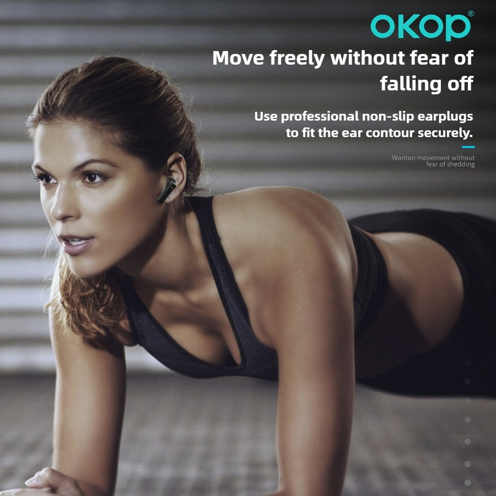 Okop ai fone de ouvido, fone d - Outdoor Sport Games avaliação e preço