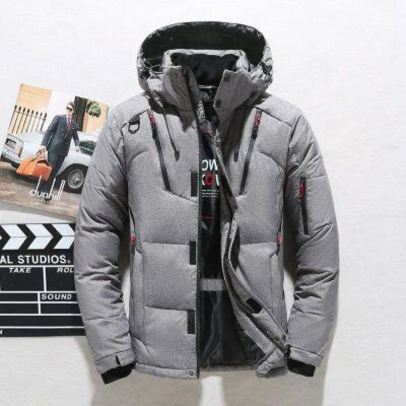 Jaqueta masculina curta invern - Outdoor Sport Winter Jacket avaliação e preço