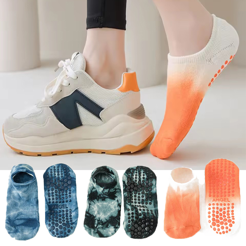 Senhoras coloridas anti desliz - Trampoline Park Sock avaliação e preço