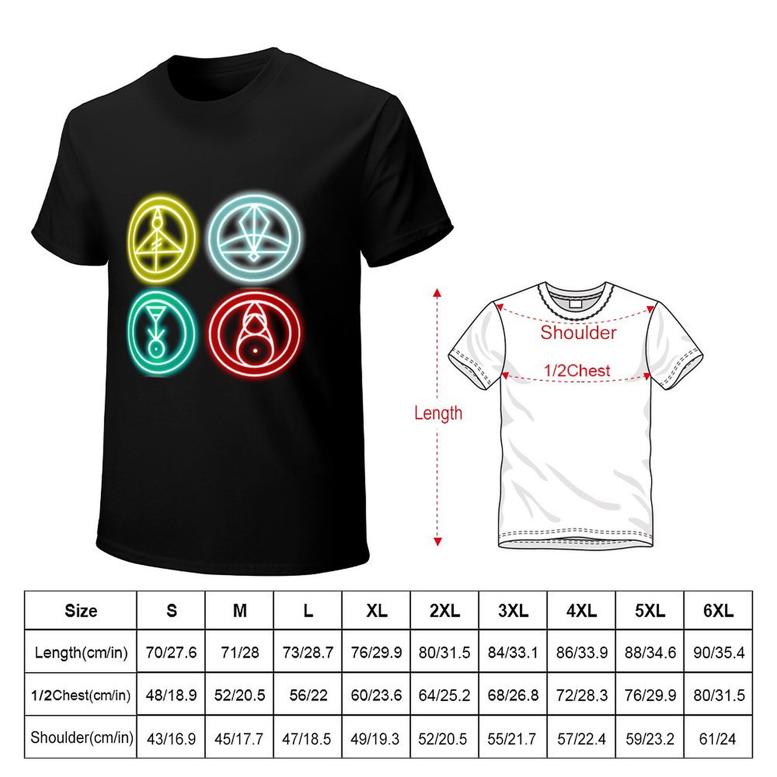 Group Glyphs - Camiseta Brilha - Outdoor Sportsman Group avaliação e preço