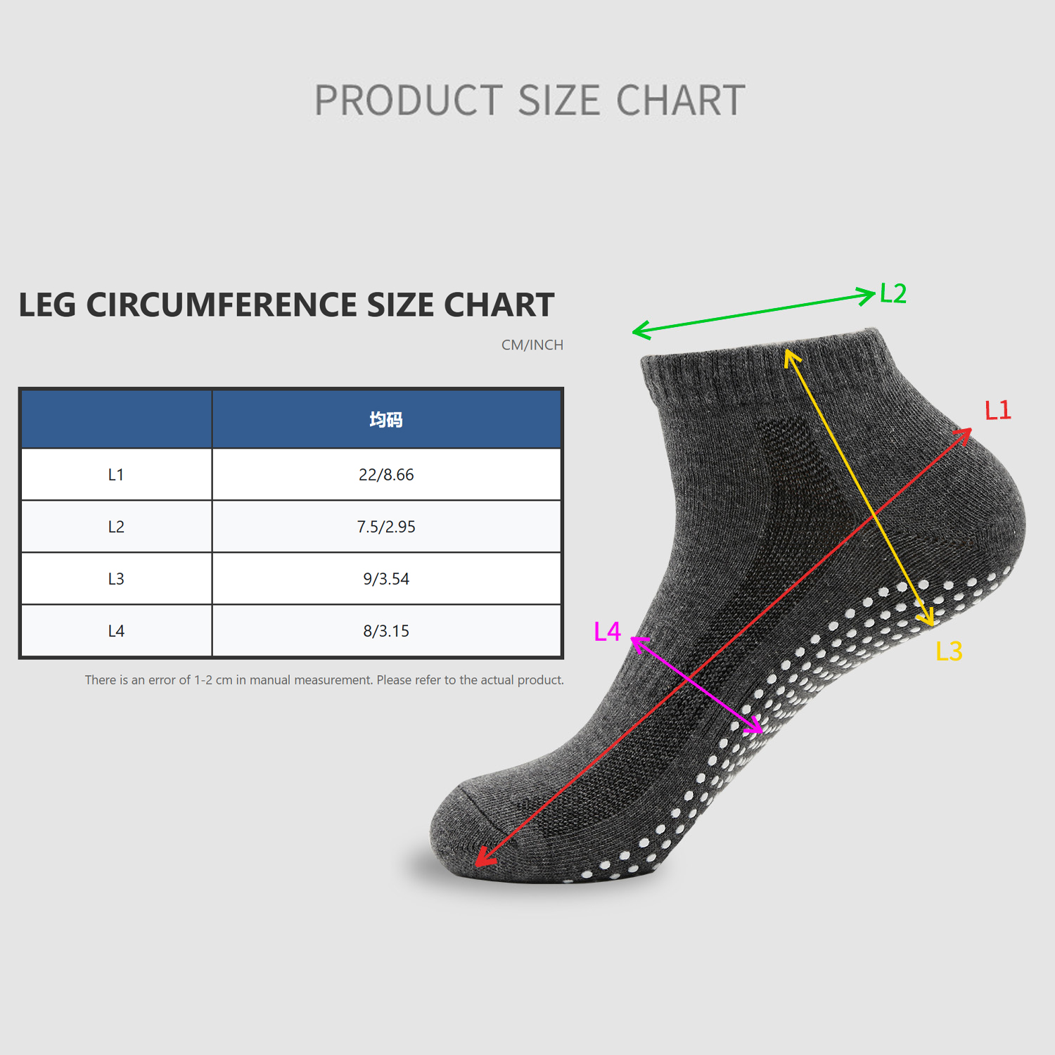1 par/4 pares de meias de tram - Trampoline Park Sock avaliação e preço