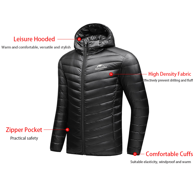 Naturehike outono inverno nova - Outdoor Sport Winter Jacket avaliação e preço